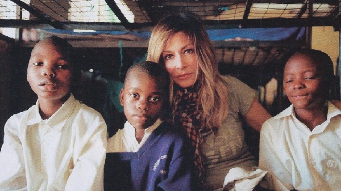 Δίπλα στα παιδιά της Κένυας η Άννα Βίσση!